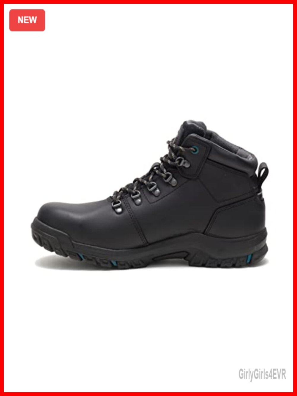Waterproof Steel Toe Work Boot Ankle-High Leather Slip Resistant